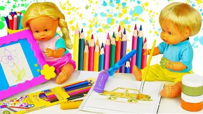 سرگرمی دخترانه - آموزش نقاشی برای کودکان