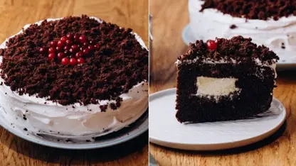 طرز تهیه کیک شکلاتی متفاوت و شگفت انگیز!