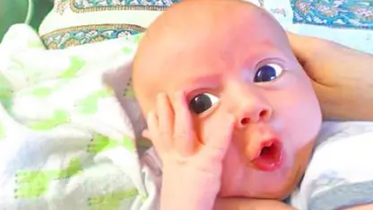 جالب ترین واکنش نوزادان به سورپرایز شدن