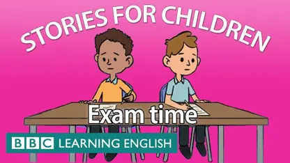 داستان انگلیسی برای کودکان با موضوع - زمان امتحان