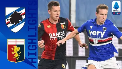 خلاصه بازی سمپدوریا 1-1 جنوا در لیگ سری آ ایتالیا 2020/21