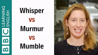 کاربرد کلمات whisper و murmur و mumble در زبان انگلیسی