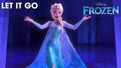 اهنگ زیبای انیمیشن frozen با عنوان  let it go sing-along