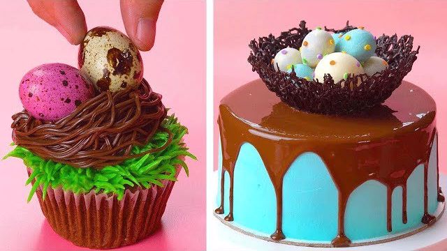 ایده‌های شگفت انگیز تزیین کیک‌های شکلاتی