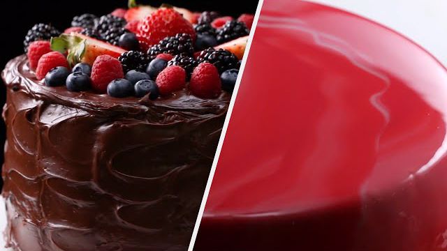 بهترین و شیک ترین تزئینات کیک شکلاتی