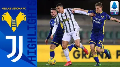 خلاصه بازی هلاس ورونا 1-1 یوونتوس در لیگ سری آ ایتالیا 2020/21