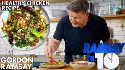 آموزش آشپزی با گوردون رمزی - یک غذای مرغ در 8 دقیقه
