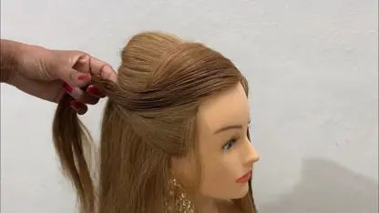آموزش مدل مو برای مبتدیان - مدل موی بسیار آسان برای دورهمی