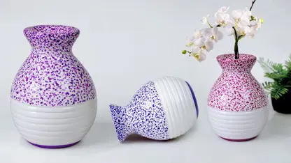 ساخت گلدان زیبا برای خانه در یک ویدیو