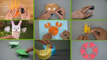کاردستی برای کودکان - ایده های کاغذی برای سرگرمی