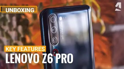 ویژگی های کلیدی به همراه انباکسینگ گوشی lenovo z6 pro