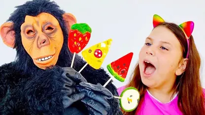برنامه کودک آدریانا با داستان - میمون و آب نبات جادویی