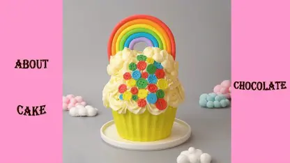 ایده های زیبای کیک رنگین کمان در یک نگاه