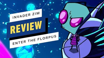 بررسی ویدیویی انیمیشن invader zim: enter the florpus