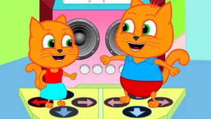کارتون خانواده گربه این داستان - حرکت به ریتم موسیقی