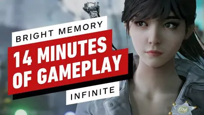 14 دقیقه از گیم پلی بازی bright memory: infinite