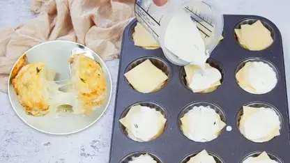 طرز تهیه سیب زمینی پنیری در یک ویدیو