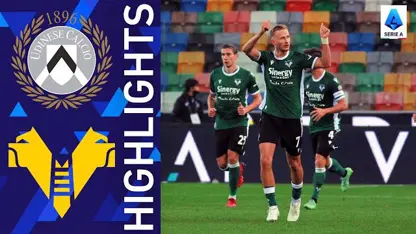 خلاصه بازی اودینزه 1-1 هلاس ورونا در لیگ سری آ ایتالیا 2021/22