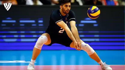 حرکات درخشان میلاد عبادی پور در مسابقات والیبال 2019