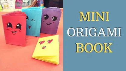 آموزش اوریگامی ساخت - کتاب های مینی در یک نگاه