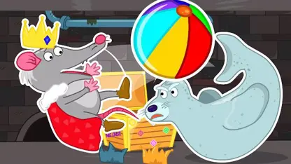 کارتون خانواده شیر این داستان "بازی کینگ با توپ"