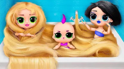 ایده کاردستی برای عروسک - مشکلات دیوانه دخترانه با مو
