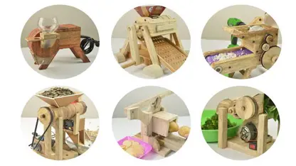 آموزش اختراع ساده - 6 ایده برای ساخت کارهای چوبی در خانه