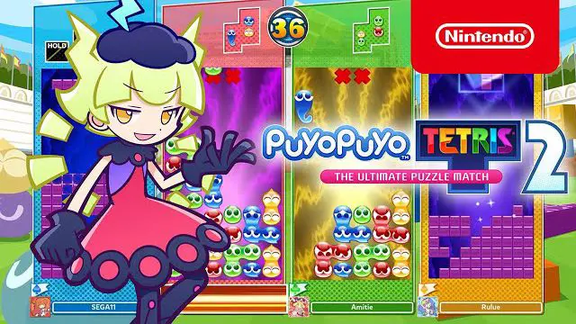 بازی puyo puyo tetris 2 در نینتندو سوئیچ