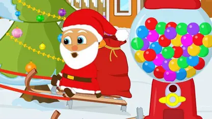 کارتون خانواده گربه با داستان - ماشین گومبال بابا نوئل