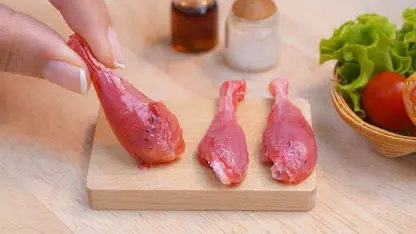آشپزی مینیاتوری - پای مرغ مینیاتوری در یک نگاه