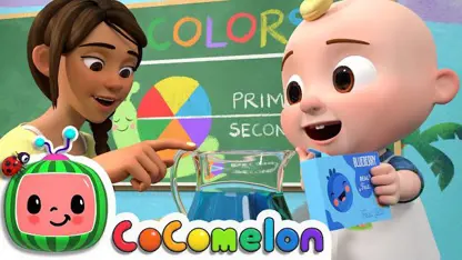 ترانه کودکانه کوکوملون - رنگ ژله ای برای کودکان