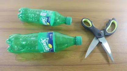 ساخت کاردستی با استفاده از بطری پلاستیکی