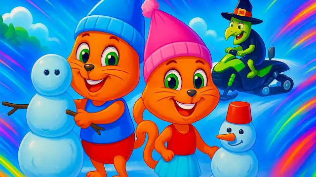 گربه این داستان درون آدم برفی چیست؟