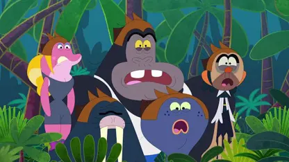 کارتون زیگ و کوسه این داستان - خانواده میمون