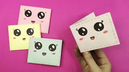 آموزش اوریگامی - نحوه ساخت کیف پول کاغذی برای کودکان