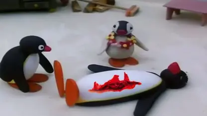 دو قسمت از کارتون زیبای پینگو در یک ویدیو