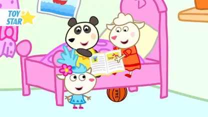 کارتون دالی و دوستان با داستان - بچه ها در حال کتاب خواندن هستند