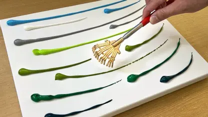 نقاشی مزرعه قاصدک برای سرگرمی