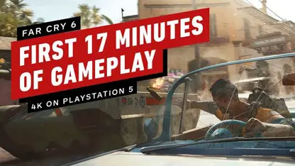 17 دقیقه از گیم پلی بازی far cry 6 در یک ویدیو