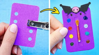 دقیقه ای لوازم مدرسه کاغذی کوچک