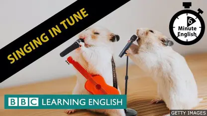 6 دقیقه آموزش زبان انگلیسی با موضوع - آواز خواندن