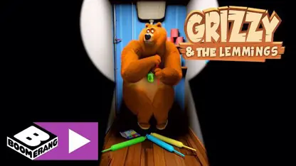 کارتون گریزی و موش های قطبی با داستان " بادکنک خرس"