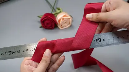 آموزش گلدوزی با دست - ساخت گل سرخ در یک ویدیو