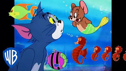 کارتون تام و جری این داستان - ماجراهای ماهی 🦈