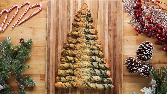 درخت کریسمس را با مواد غذایی درست کنید!