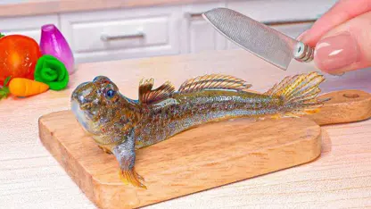 آشپزی مینیاتوری - ماهی فلفلی مینیاتوری برای سرگرمی