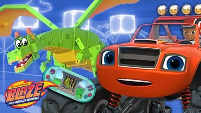 کارتون بلیز و ماشین های غول پیکر با داستان - بلیز و بازی ویدیویی