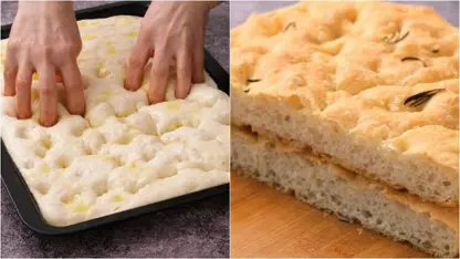 طرز تهیه نان فوکاشیا به روشی آسان در خانه