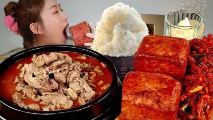 کلیپ اسمر فود ami ami - غذاهای کره ای، خورش رب لوبیا