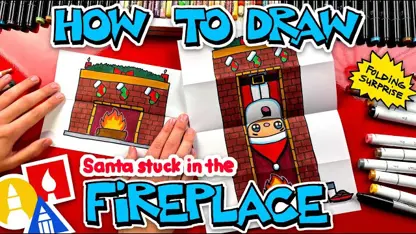 کودکان بابانوئل گیر کرده در شومینه در یک نگاه